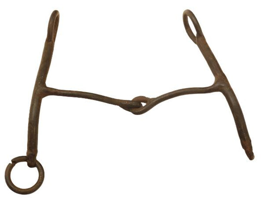 Hand forged horse bit