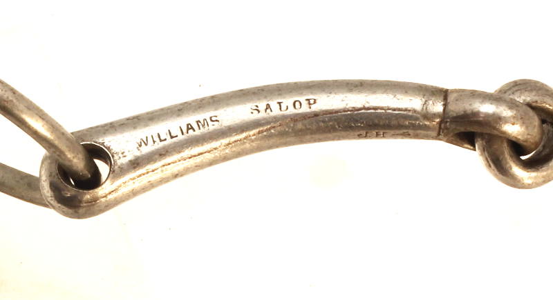 A Steel Military Hitchcock Gag or Overcheck Bit