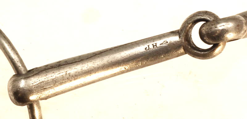 A Steel Military Hitchcock Gag or Overcheck Bit