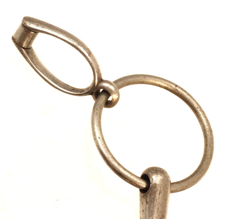 A Steel Military Hitchcock Gag or Overcheck Bit