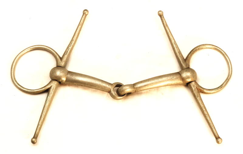 A Nickel Ball Cheek Snaffle Bit