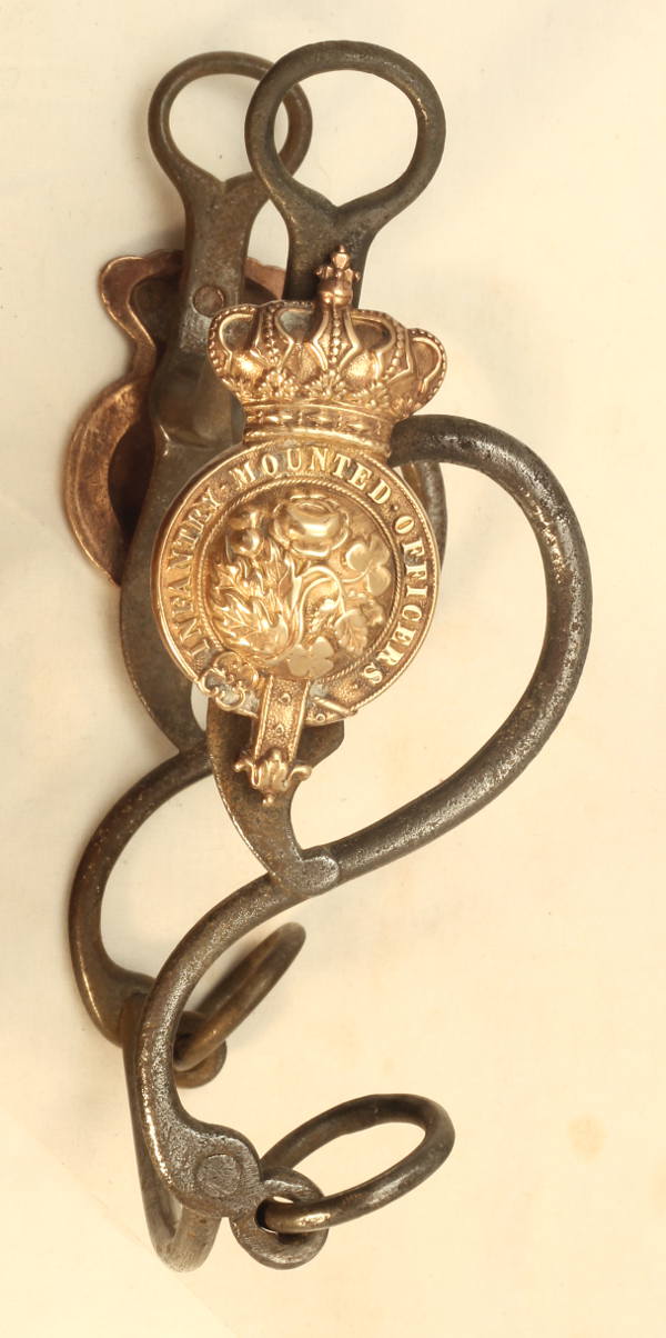 An Infantry Mounted Officers Horse Bit