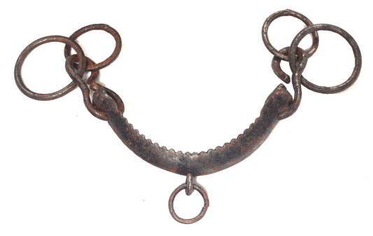 An Antique Serreta Noseband