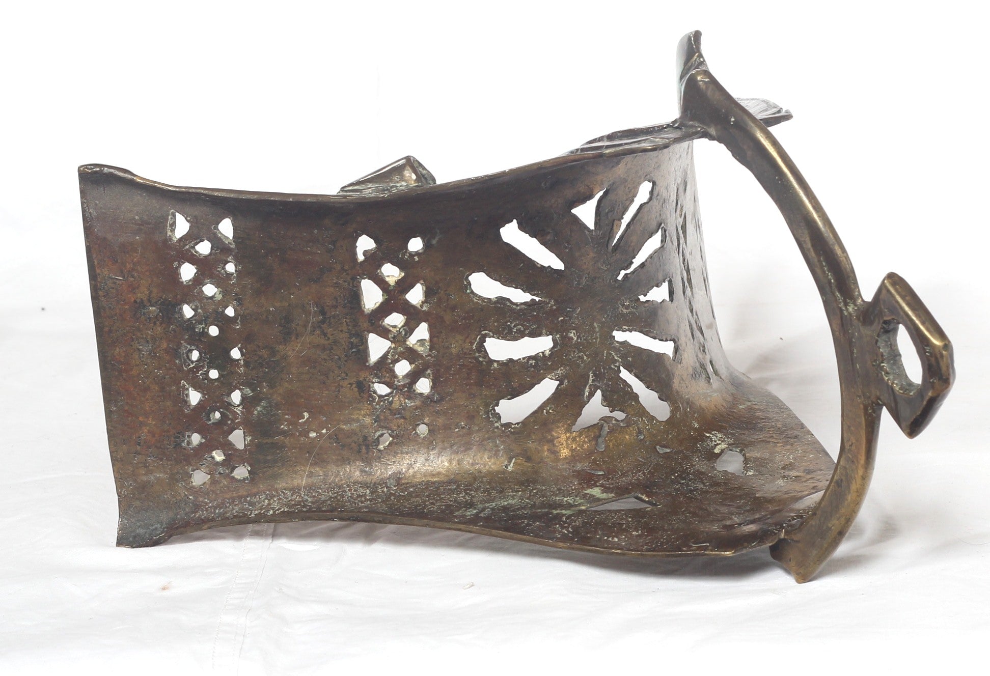 Pair of Hausa African stirrups