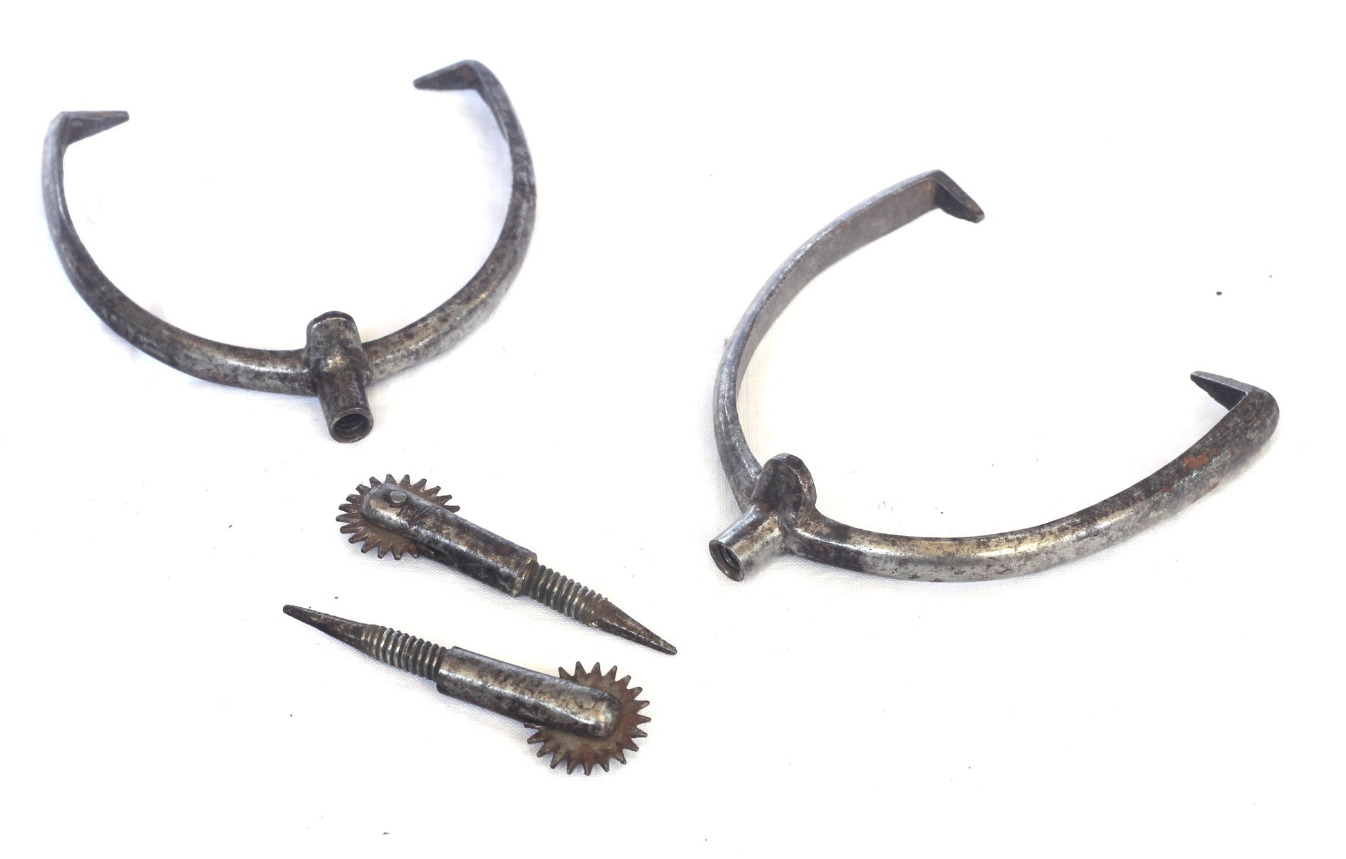 Pair of French Military Spurs, Éperons a Crampons