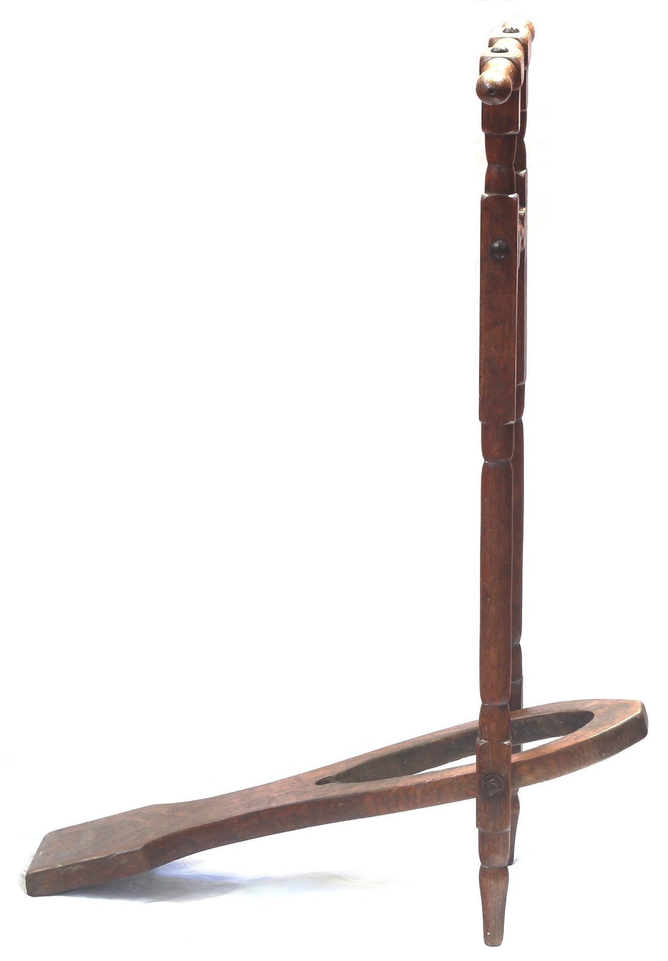 Antique Oak Standing Boot Jack