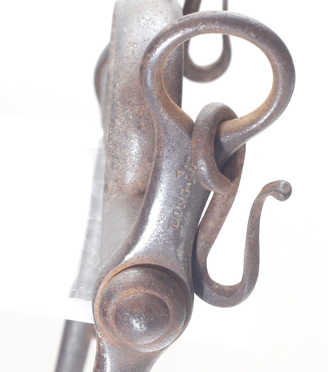 An Antique Curb Bit with Segundo Mouthpiece by Long