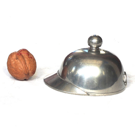 Pewter Hunting Cap Flask