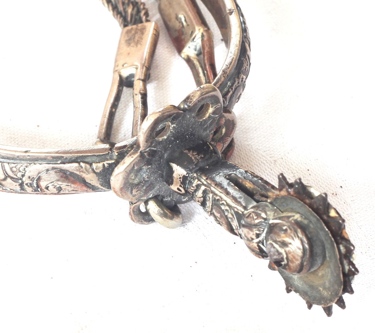 Pair of Brazilian Silver Spurs