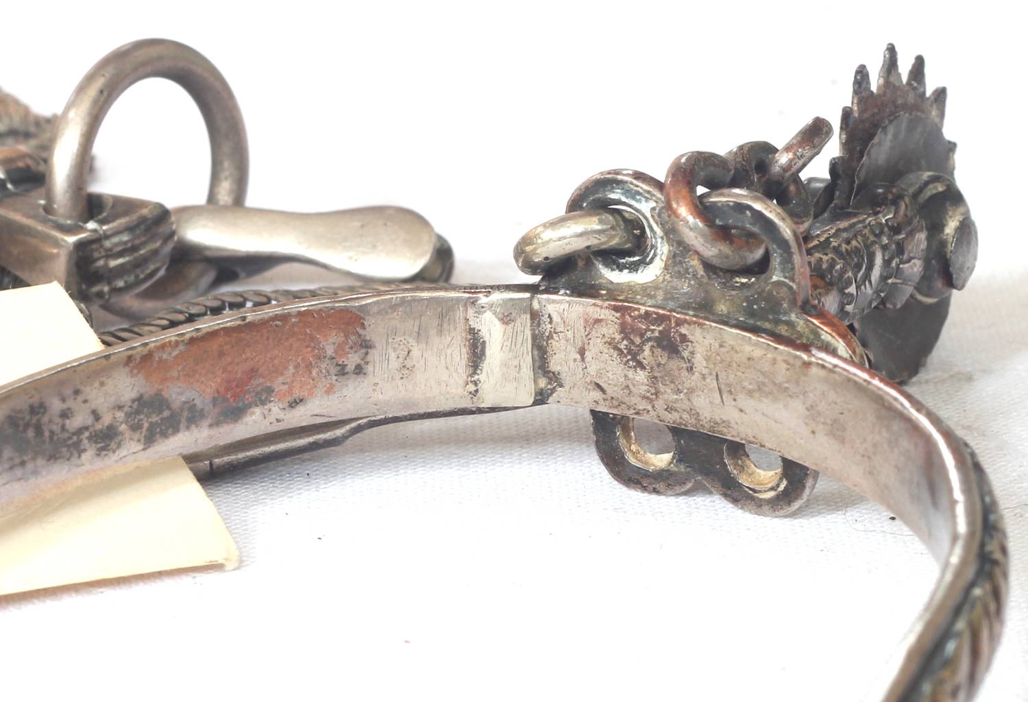 Pair of Brazilian Silver Spurs