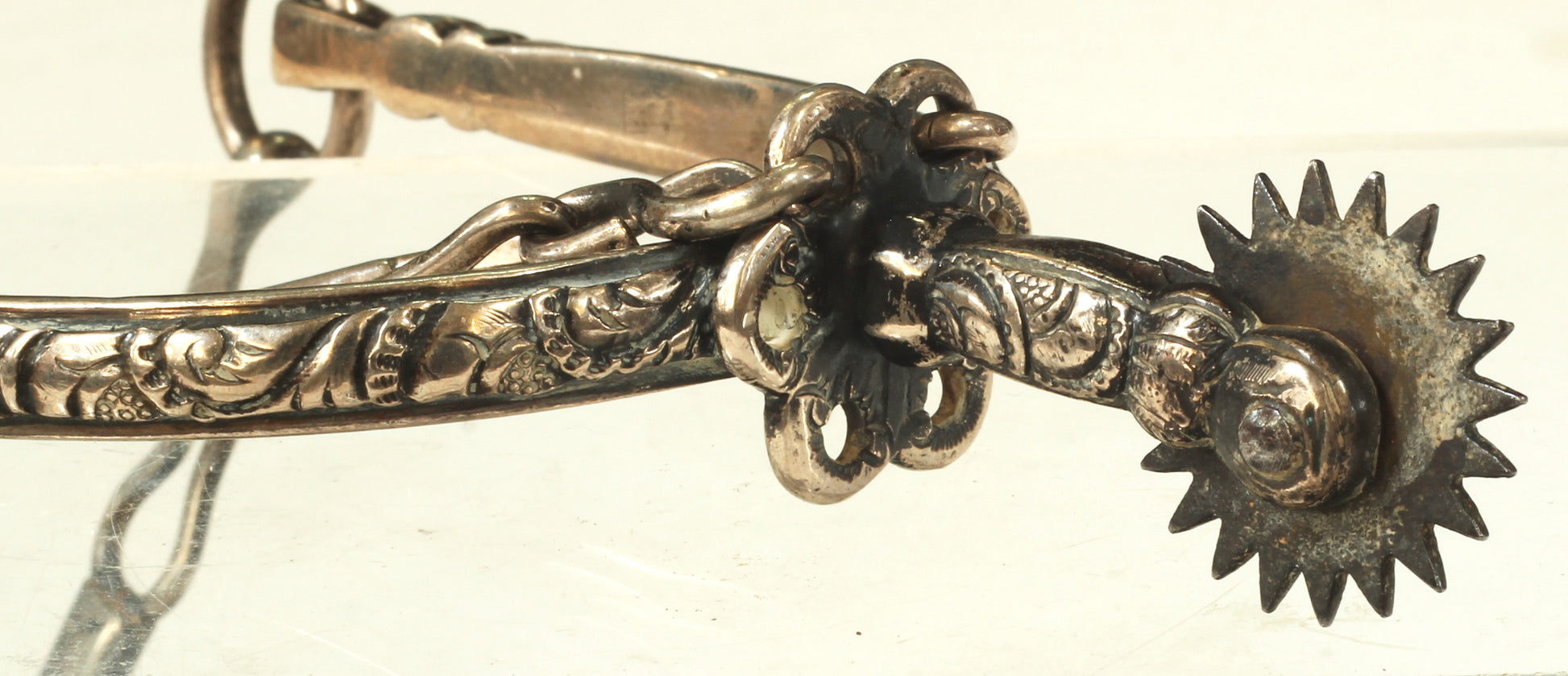 Pair of Brazilian Silver Spurs