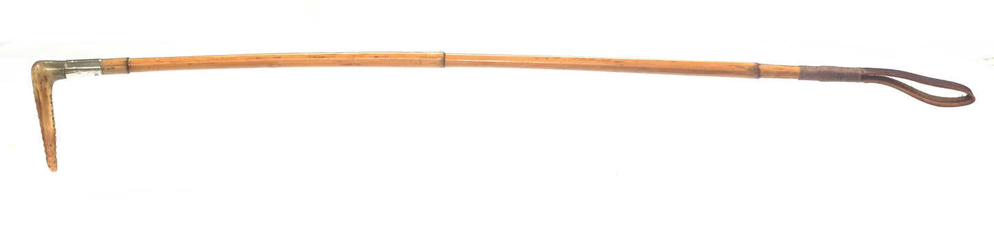 Antique hunting whip