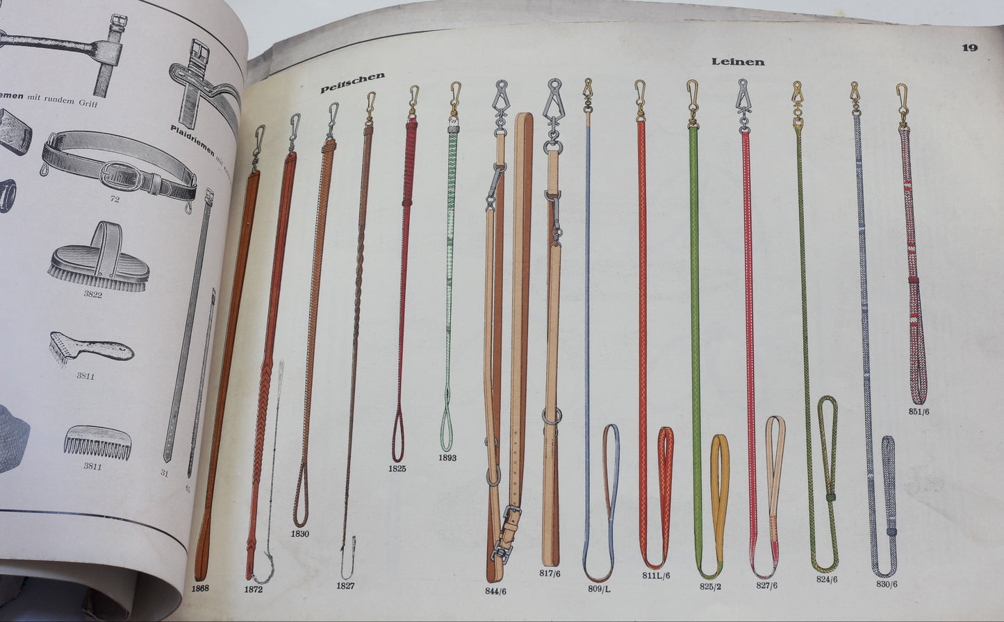 1930 August Gerlach Dog Collar & Clothing Catalogue