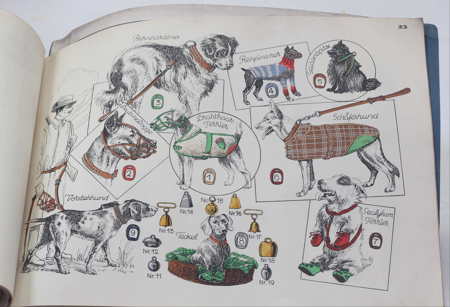 1930 August Gerlach Dog Collar & Clothing Catalogue