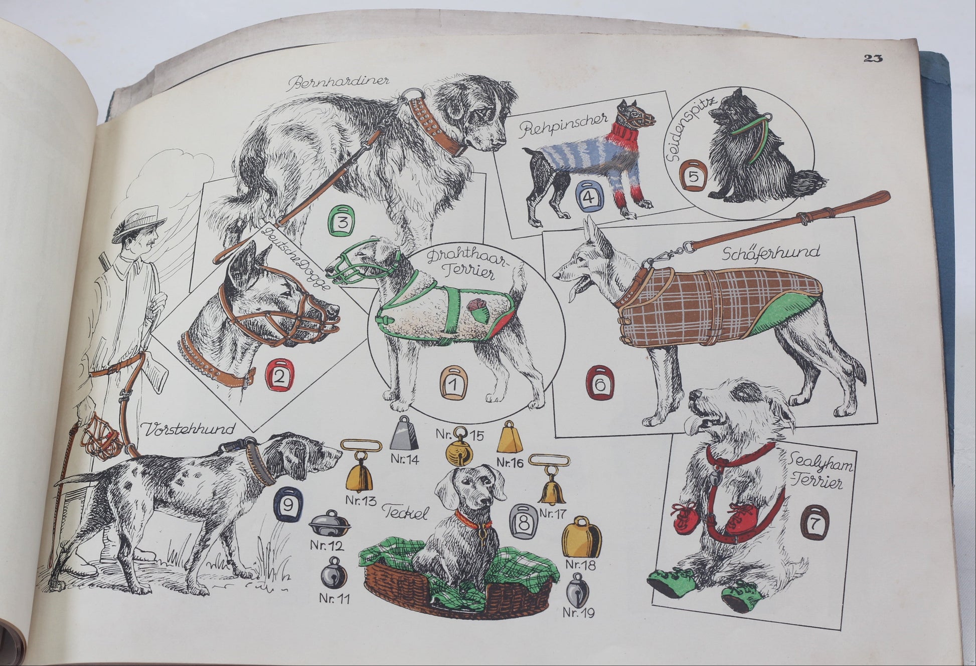 1930 August Gerlach Dog Collar & Clothing Catalogue