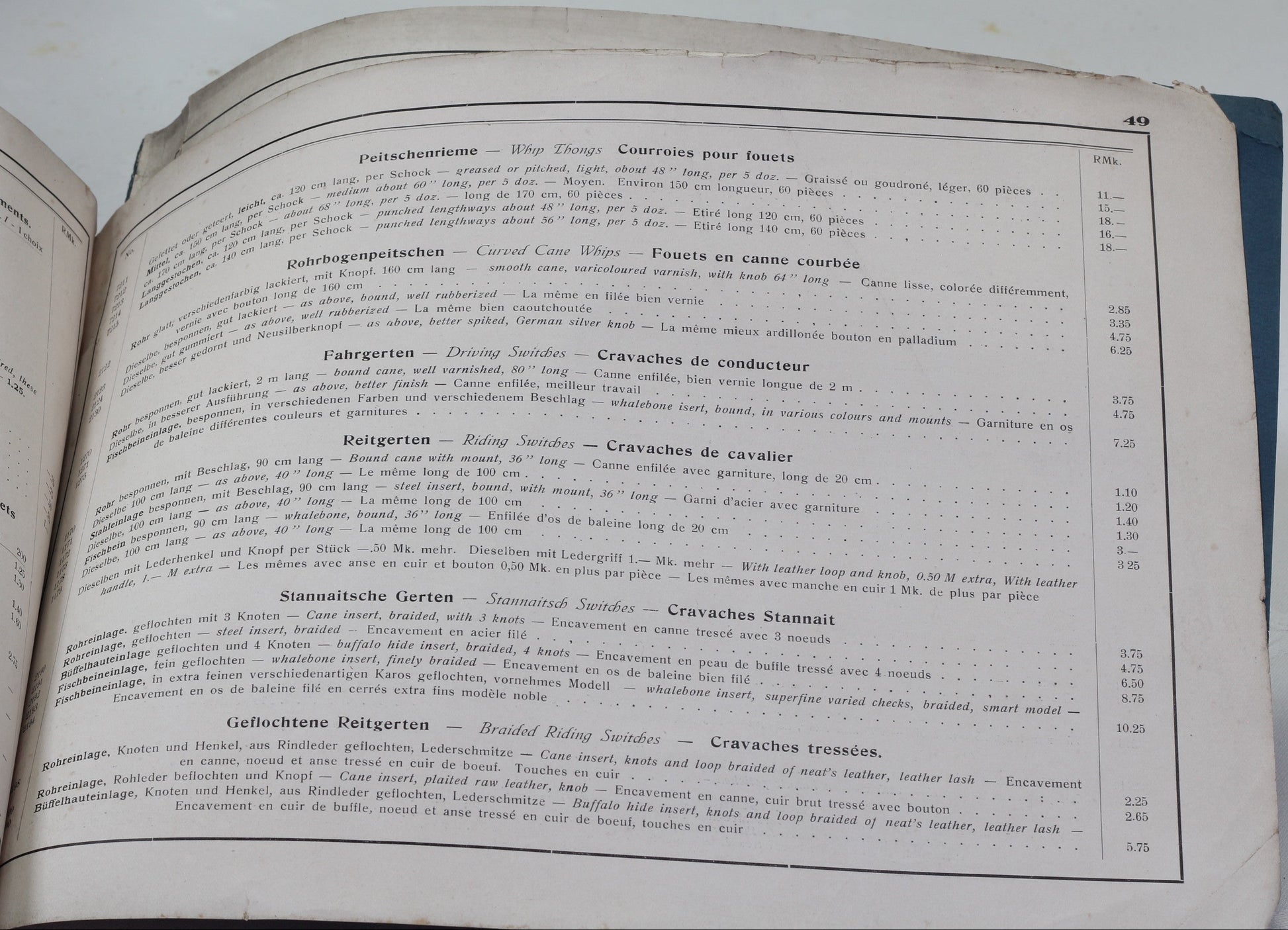 1930 August Gerlach Dog Collar & Clothing Catalogue