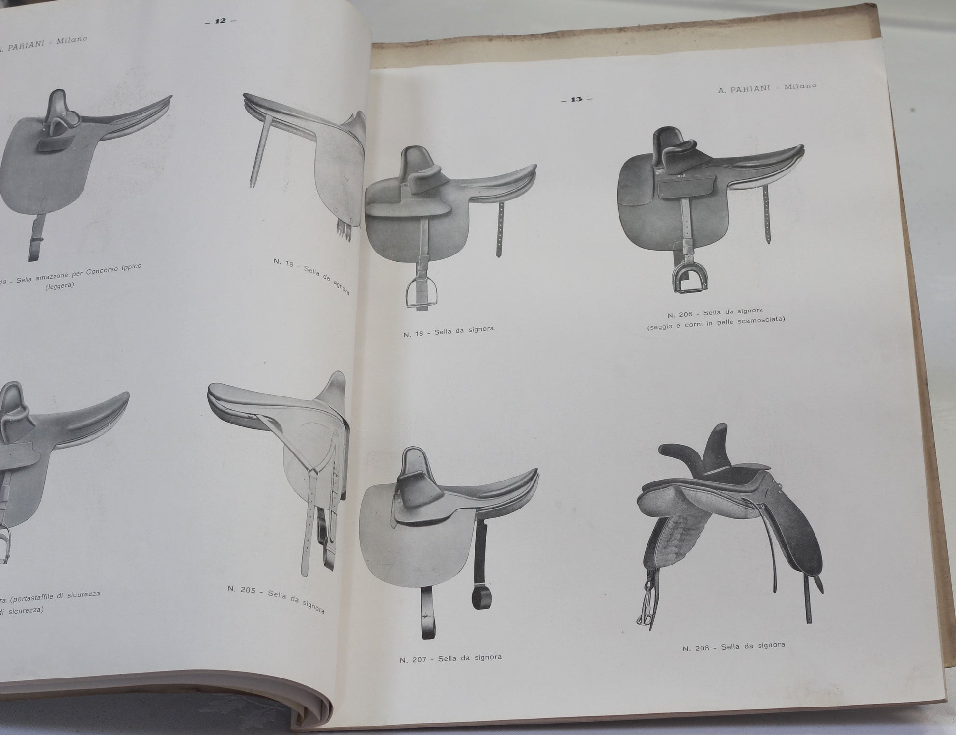 1930's Pariani Saddlery Catalogue