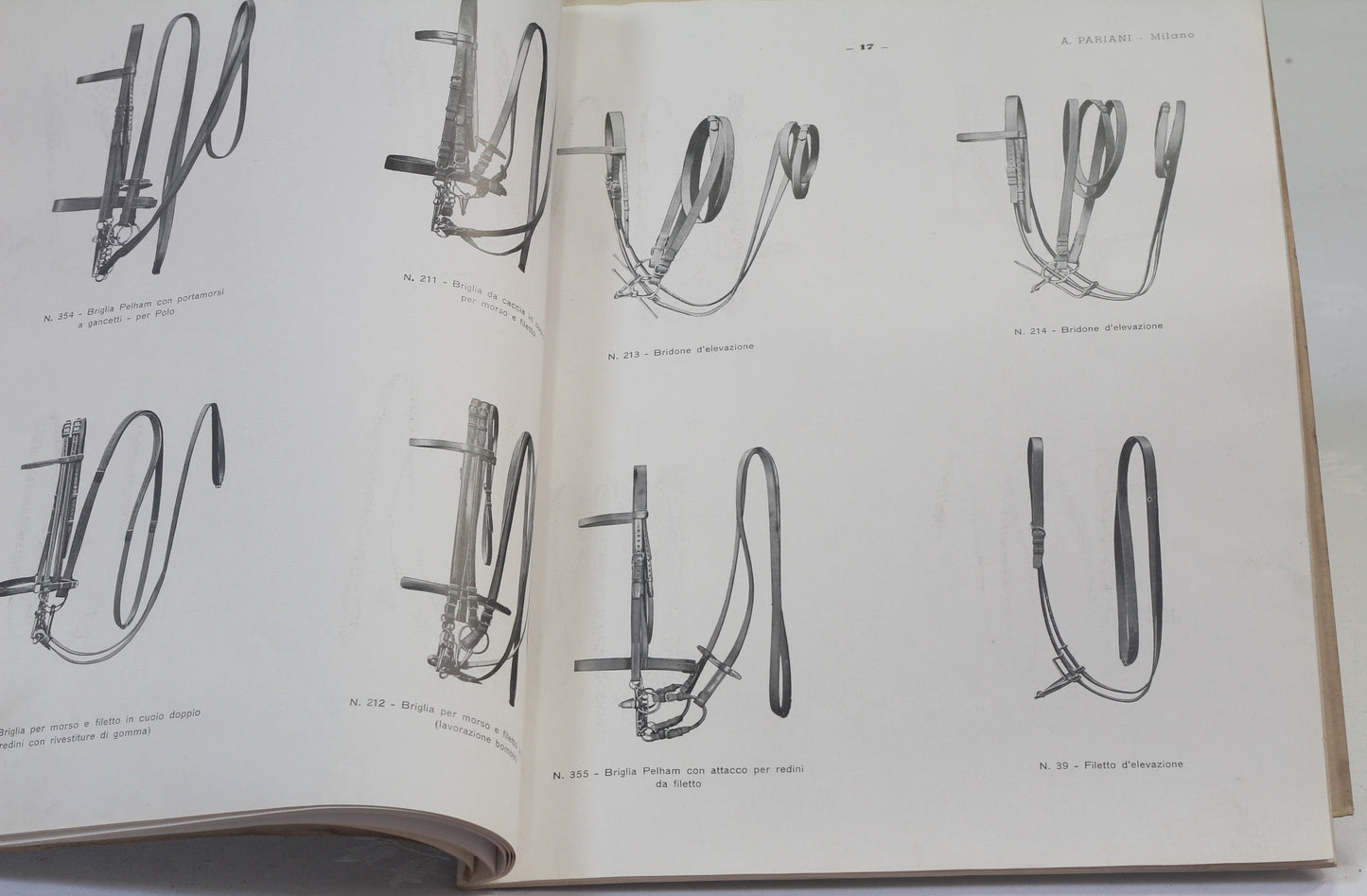 1930's Pariani Saddlery Catalogue