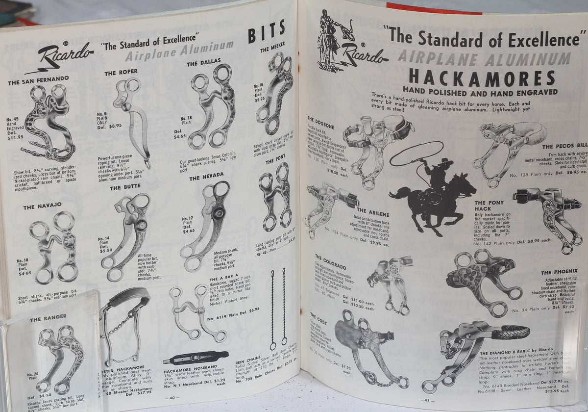 1963 R.J Welsh Saddlery and Western Wear Catalog