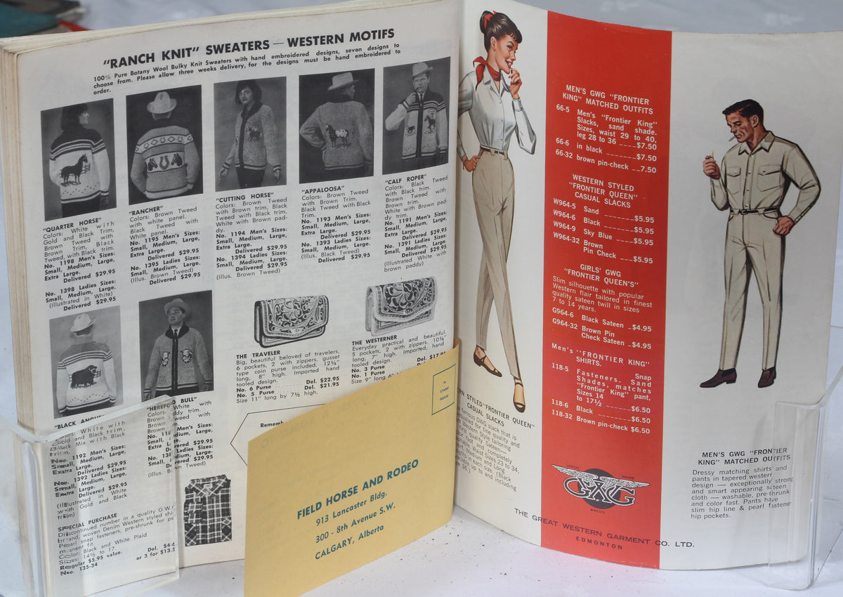 1963 R.J Welsh Saddlery and Western Wear Catalog
