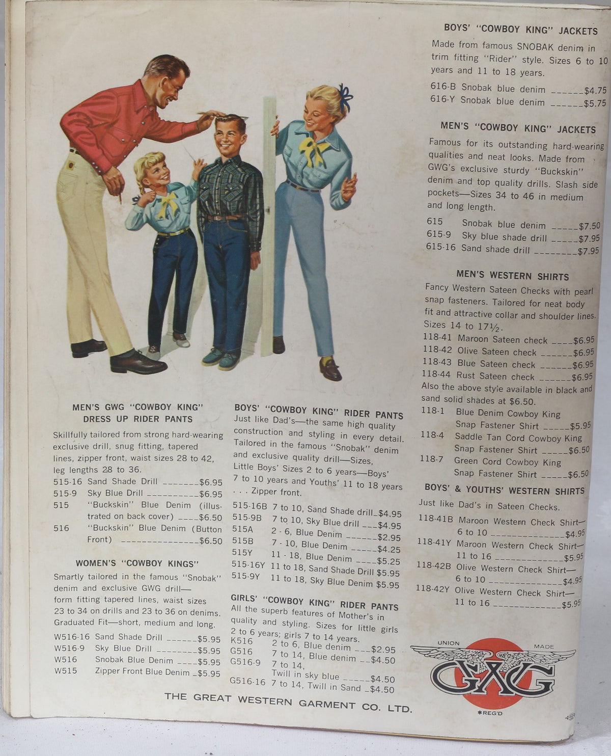 1963 R.J Welsh Saddlery and Western Wear Catalog