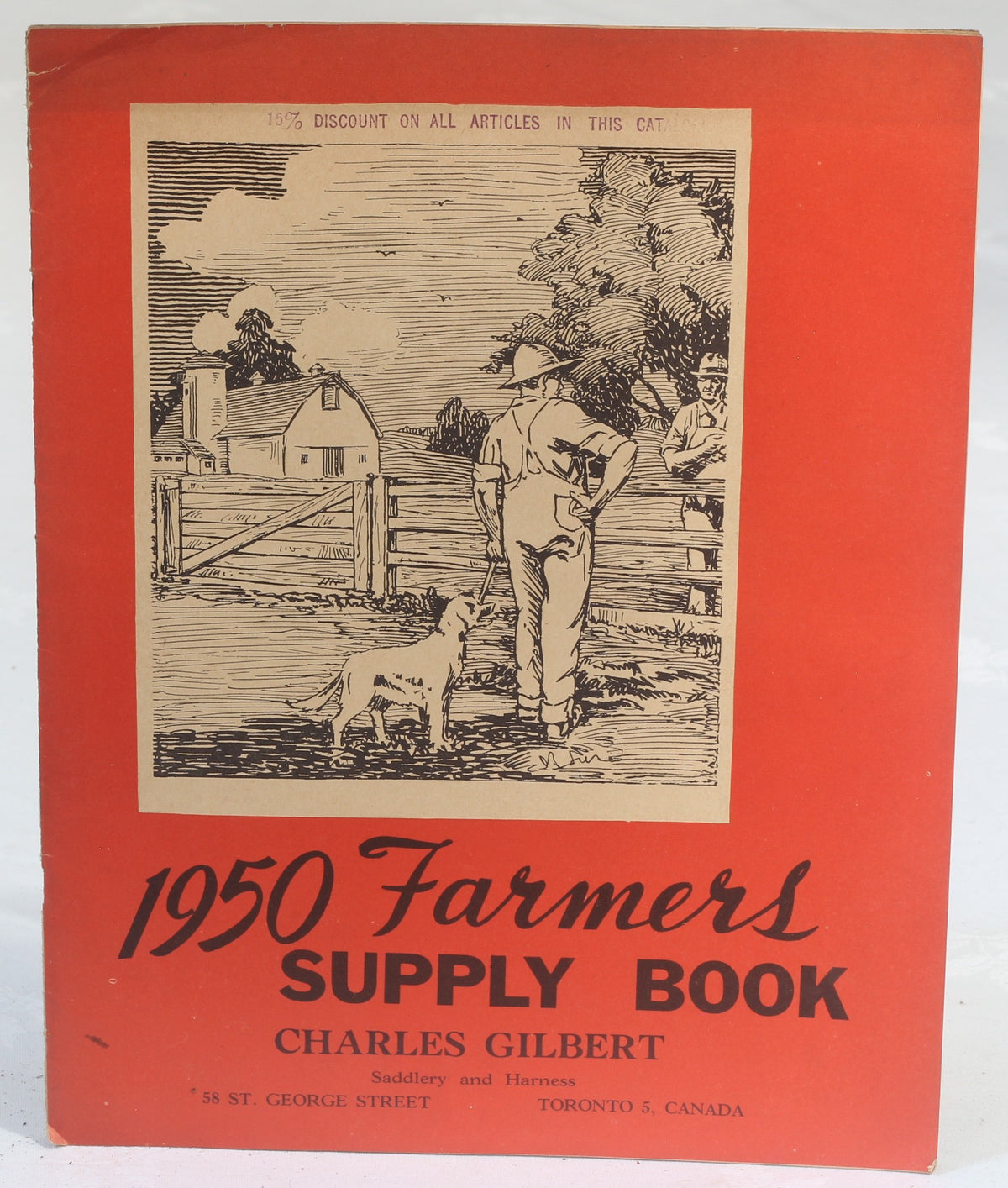 1950 Charles Gilbert Farmers Supply Book , Toronto