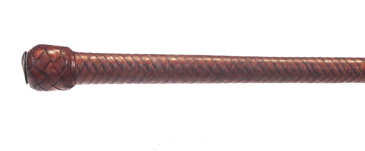 Vintage leather racing whip