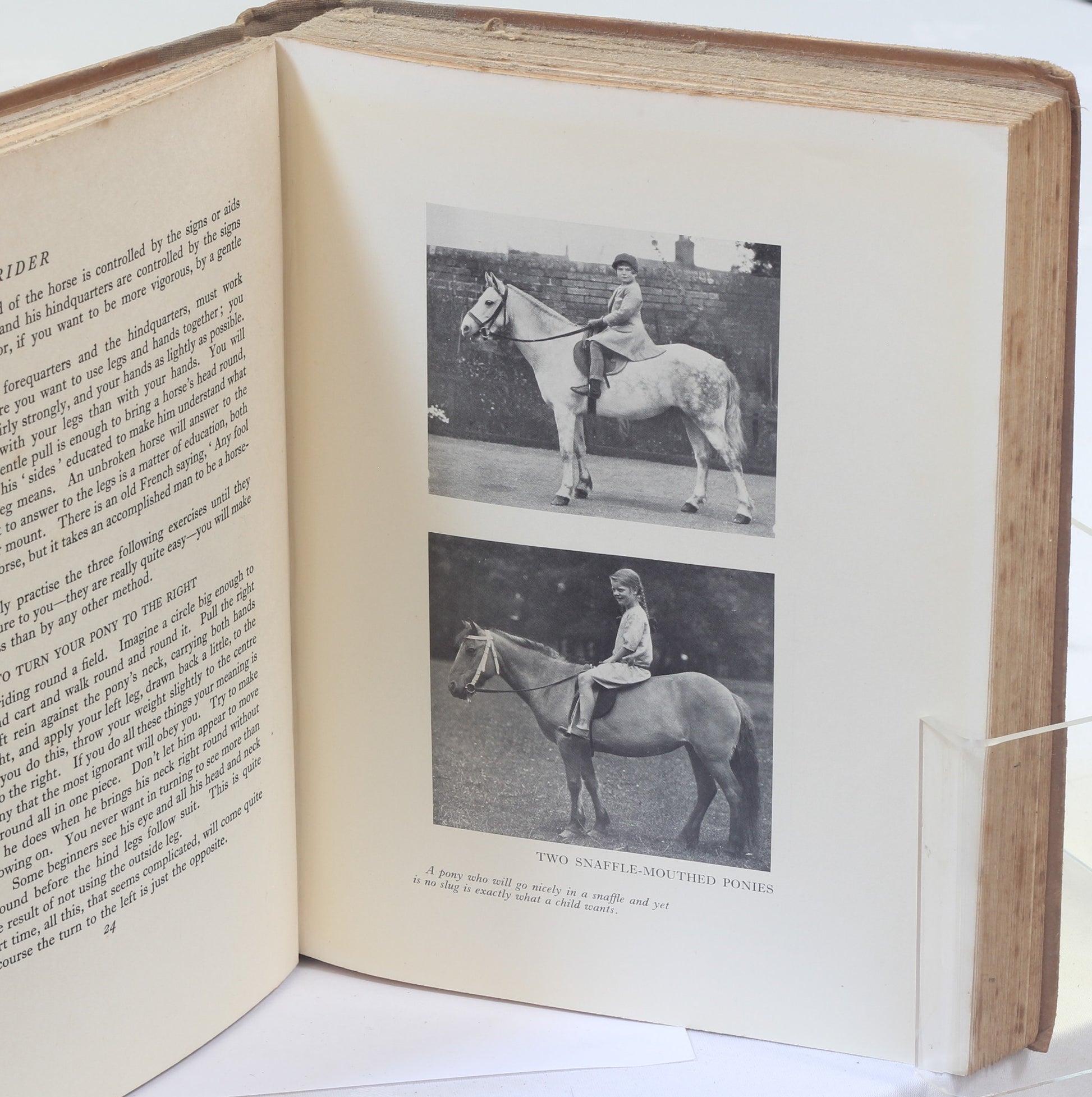 The Young Rider , Ponies for Health and Pleasure by Golden Gorse, 1st Ed 1928