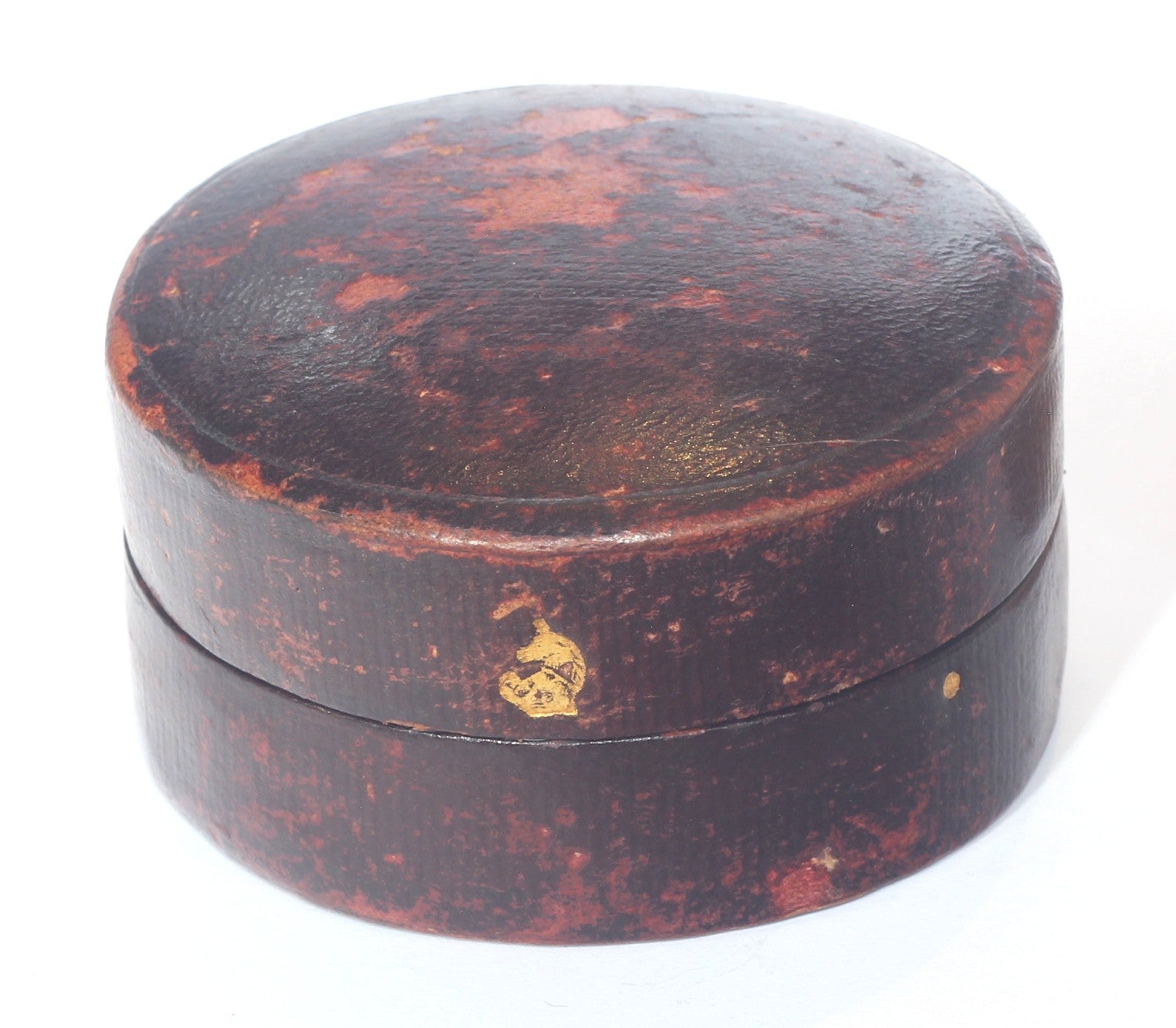 Antique Telescopic or Collapsible Cup in Leather Case