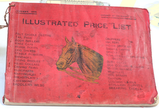 1906 Saddlery & Dog Collar Catalogue